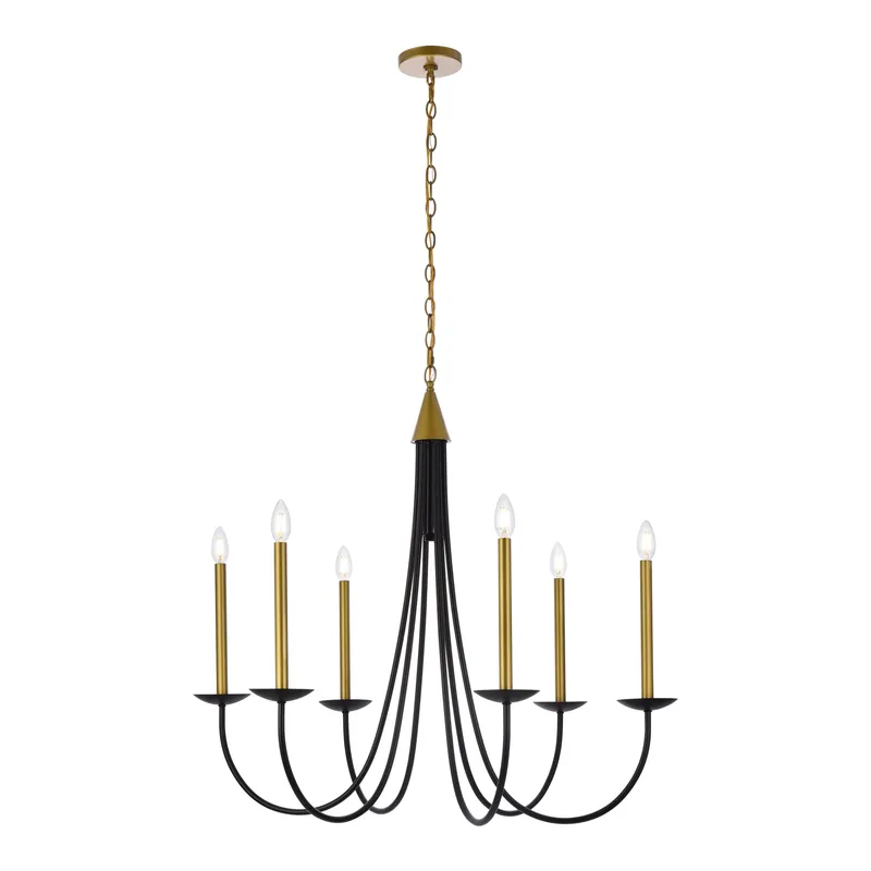 LD810D36BRK — Elegant Lighting LED Pendant Lights 240.0W 