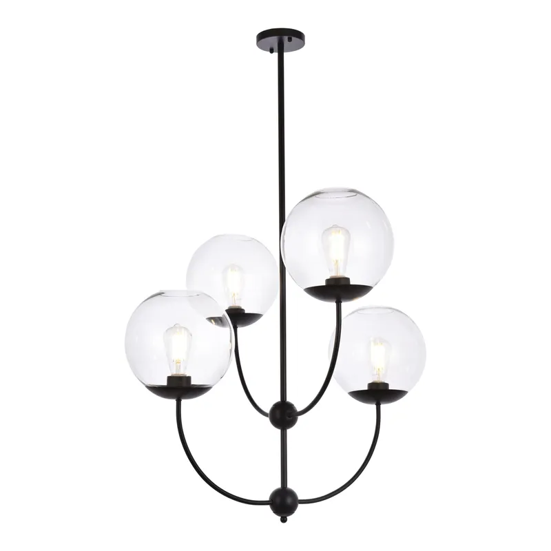 LD652D30BK — Elegant Lighting LED Pendant Lights 160.0W 