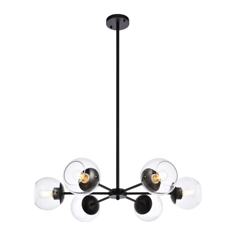 LD644D30BK — Elegant Lighting LED Pendant Lights 240.0W 