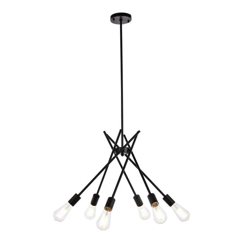 LD640D23BK — Elegant Lighting LED Pendant Lights 240.0W 