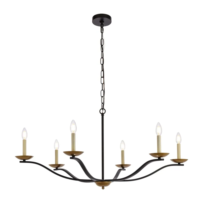 LD641D42BRK — Elegant Lighting LED Pendant Lights 240.0W 