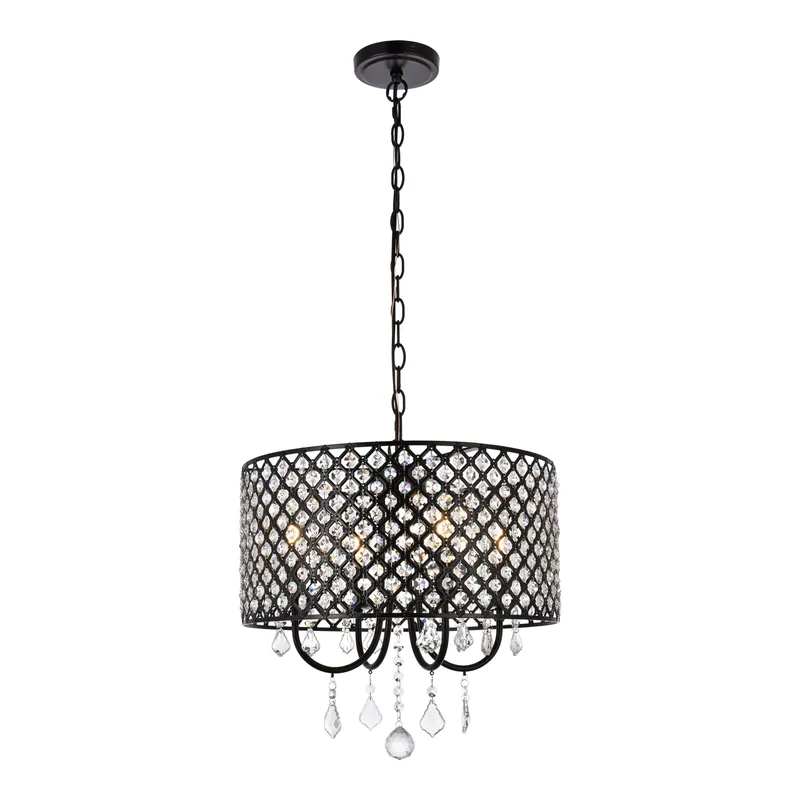 LD711D17BK — Elegant Lighting LED Pendant Lights 160.0W 