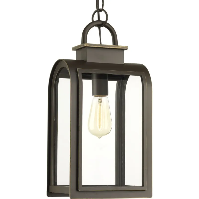 Refuge Collection One-Light Hanging Lantern — Progress Lighting LED Landscape Lights  