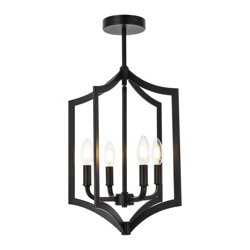LD7068F14BK — Elegant Lighting LED Pendant Lights 160.0W 