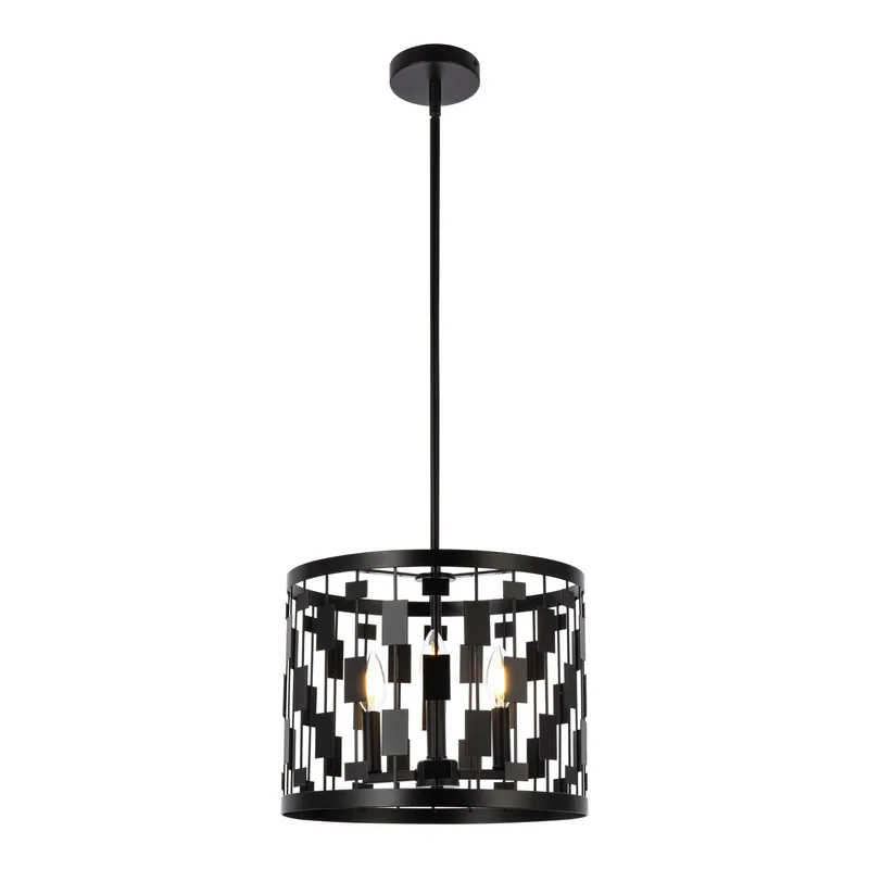 LD7074D14BK — Elegant Lighting LED Pendant Lights 120.0W 