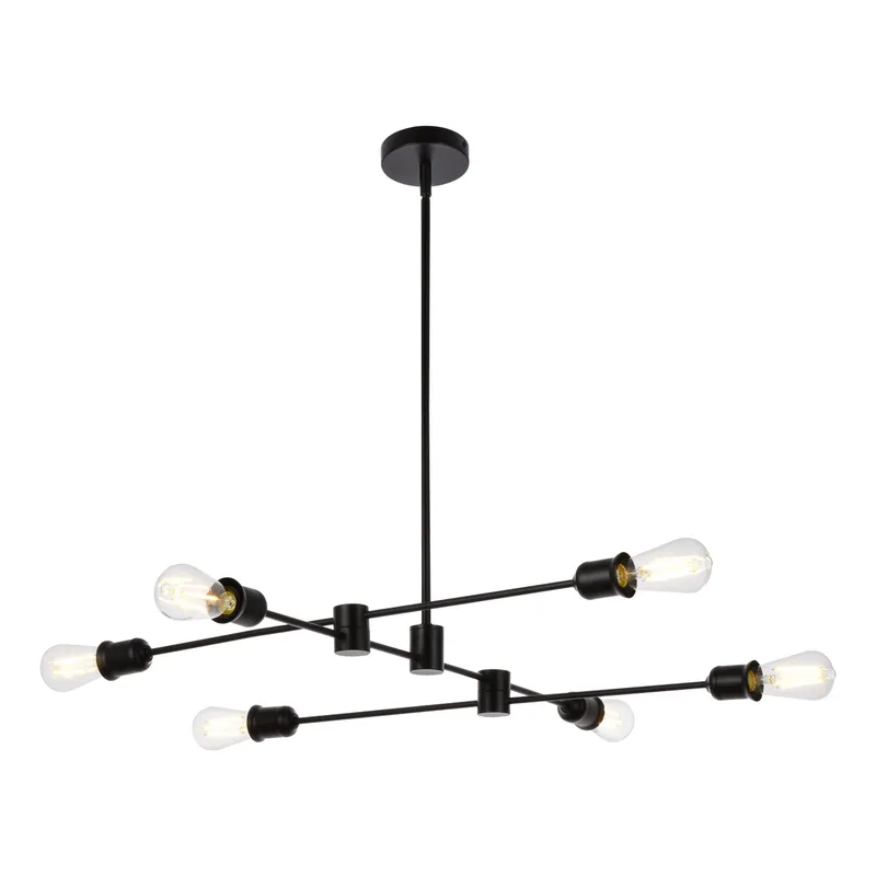 LD7052D35BK — Elegant Lighting LED Pendant Lights 240.0W 