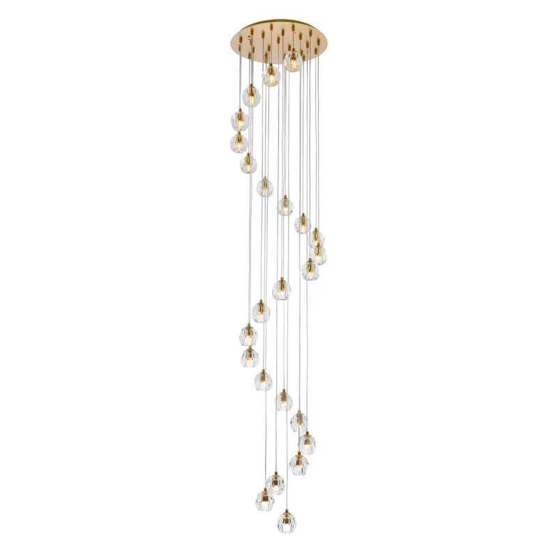 3505G19G — Elegant Lighting LED Pendant Lights 240.0W 