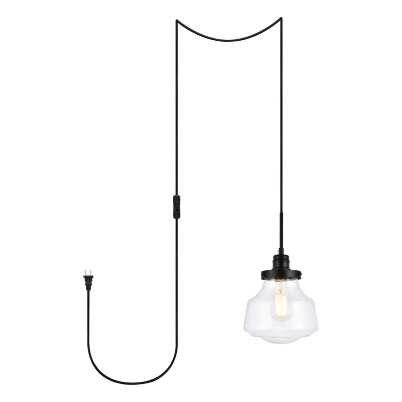 LDPG6252BK — Elegant Lighting LED Pendant Lights 40.0W 