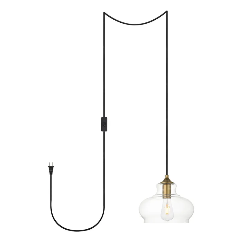 LDPG2246BR — Elegant Lighting LED Pendant Lights 40.0W 