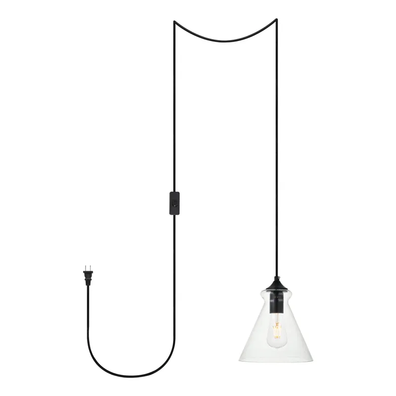 LDPG2244BK — Elegant Lighting LED Pendant Lights 40.0W 