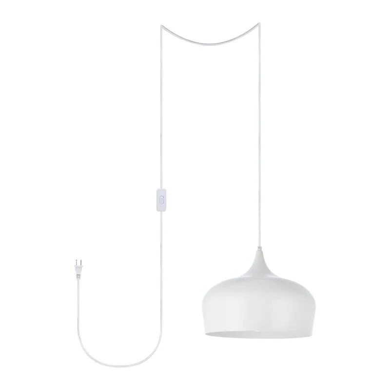LDPG2003WH — Elegant Lighting LED Pendant Lights 40.0W 