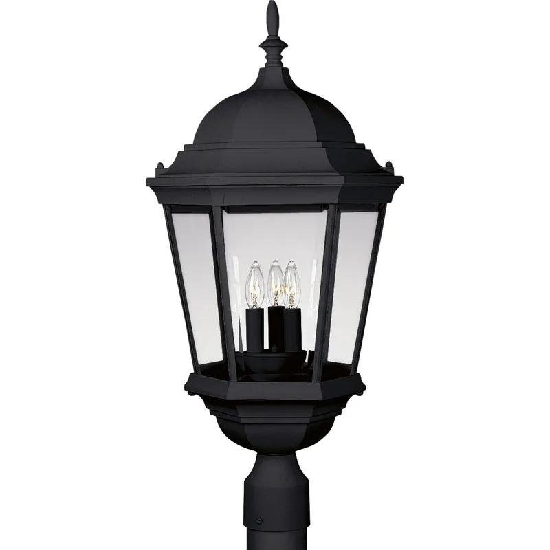 Welbourne Collection Three-Light Post Lantern — Progress Lighting LED Lighting Controls  