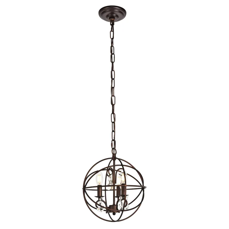 LD5015D12DCB — Elegant Lighting LED Pendant Lights 120.0W 