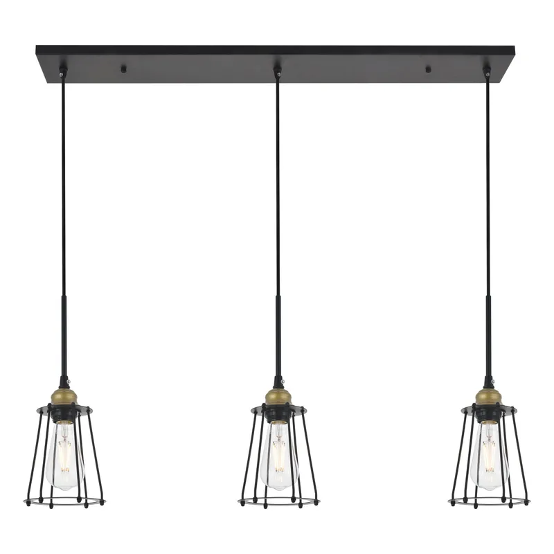 LD4047D38BRB — Elegant Lighting LED Pendant Lights 120.0W 