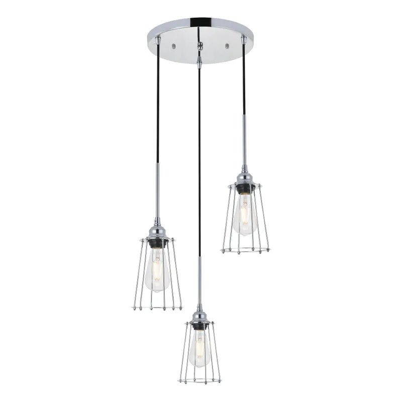LD4047D16C — Elegant Lighting LED Pendant Lights 120.0W 
