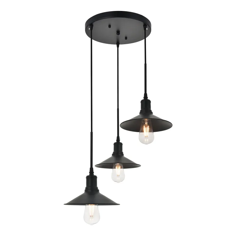 LD4033D20BK — Elegant Lighting LED Pendant Lights 40.0W 