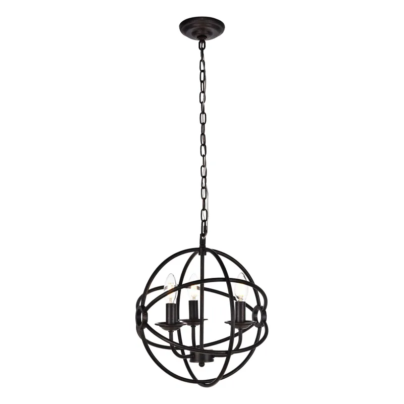 LD4006D14DB — Elegant Lighting LED Pendant Lights 120.0W 