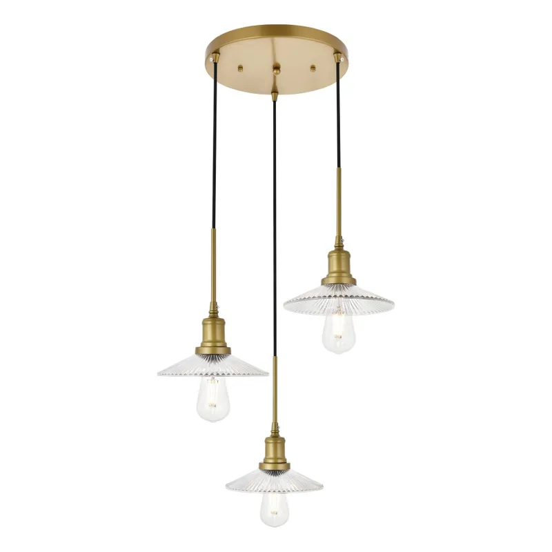 LD4040D19BR — Elegant Lighting LED Pendant Lights 120.0W 