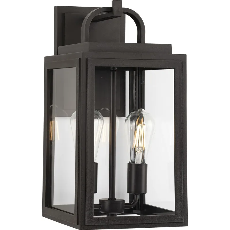 Grandbury Collection Two-Light Outdoor Wall Lantern with DURASHIELD — Progress Lighting LED Wall Lights  