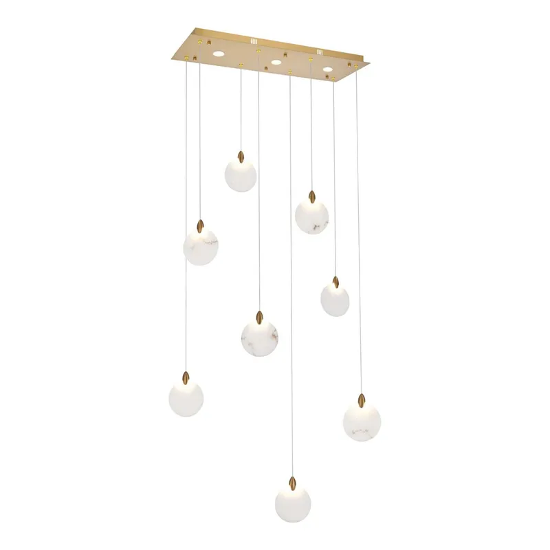 1012D36SG-11ST — Elegant Lighting LED Pendant Lights 16.0W 3500K