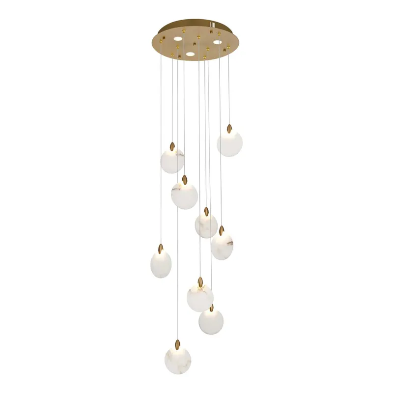 1012D20SG-11ST — Elegant Lighting LED Pendant Lights 18.0W 3500K