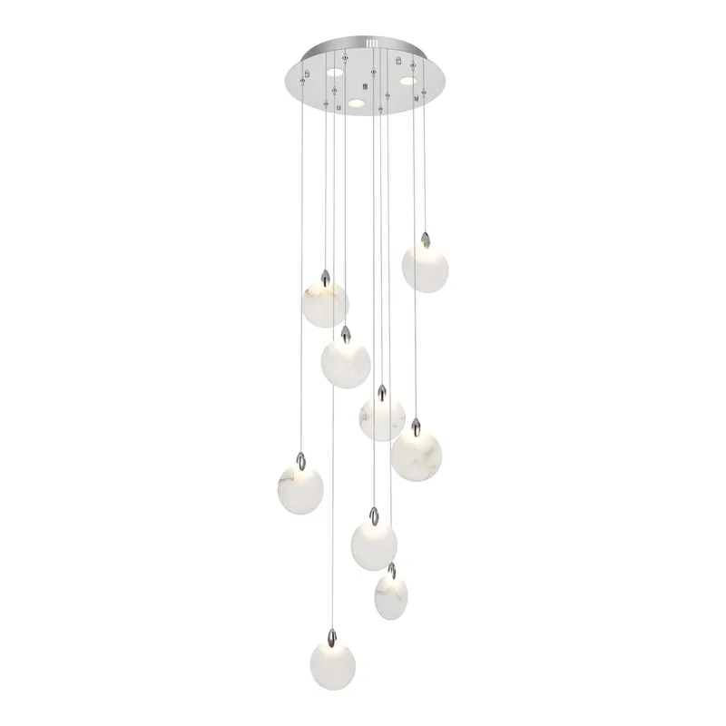 1012D20C-11ST — Elegant Lighting LED Pendant Lights 18.0W 3500K