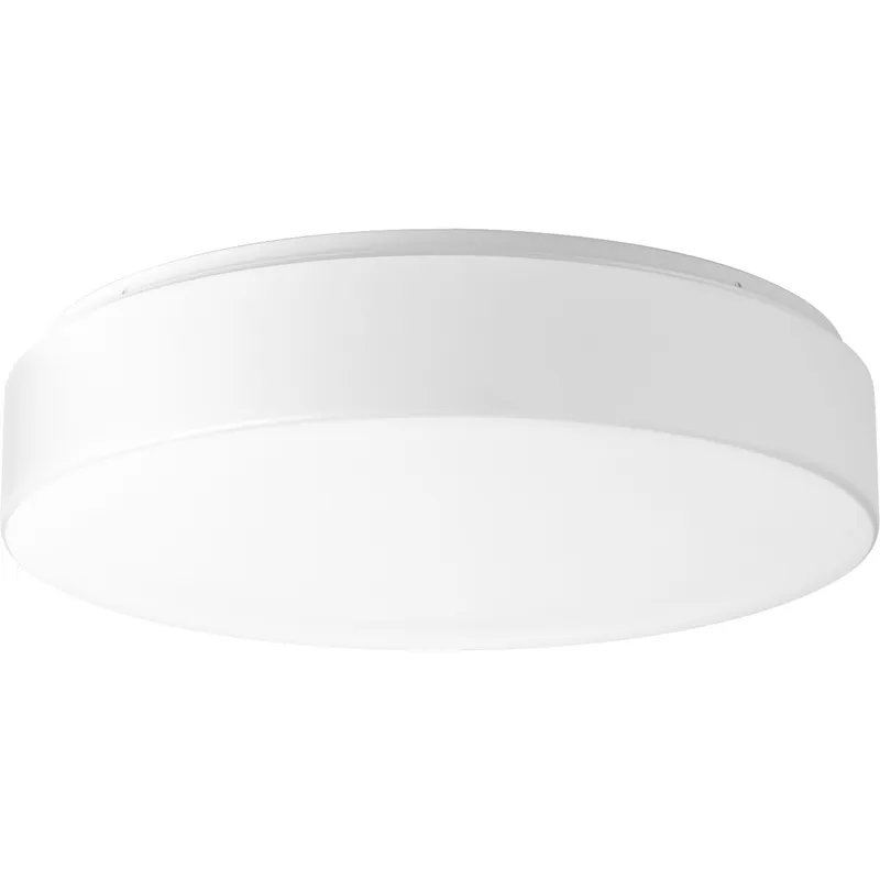 One-Light 17" LED Drum Flush Mount — Progress Lighting LED Post Top Lights  