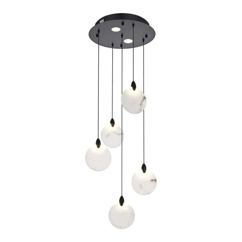 1012D16BK-11ST — Elegant Lighting LED Pendant Lights 10.0W 3500K