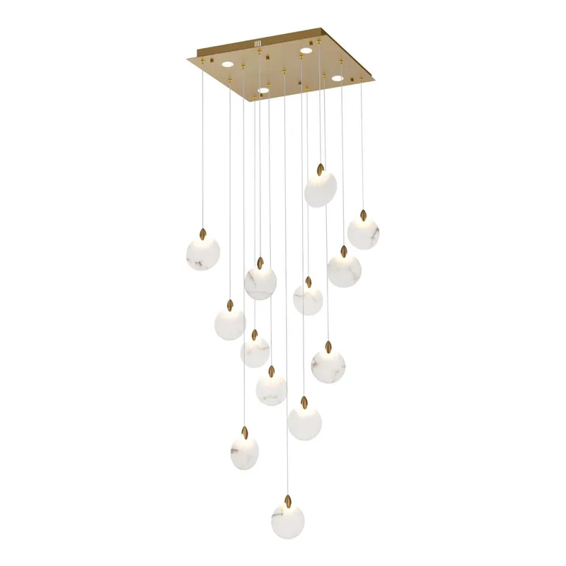 1012S26SG-11ST — Elegant Lighting LED Pendant Lights 26.0W 3500K