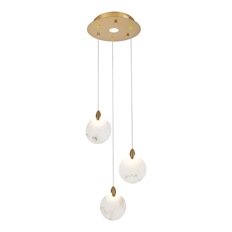 1012D12SG-11ST — Elegant Lighting LED Pendant Lights 6.0W 3500K