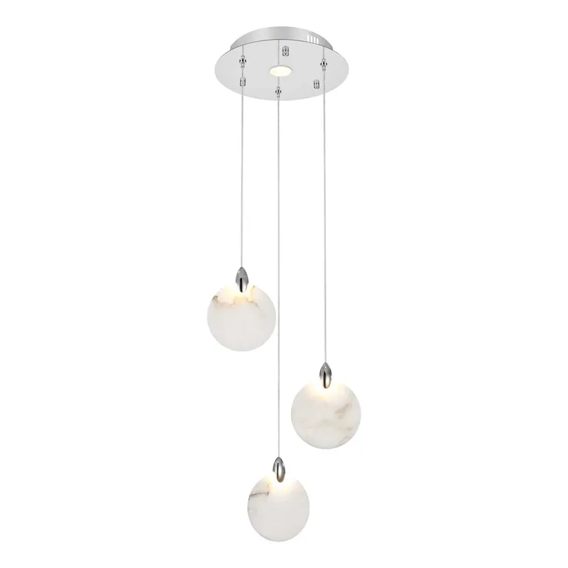 1012D12C-11ST — Elegant Lighting LED Pendant Lights 6.0W 3500K