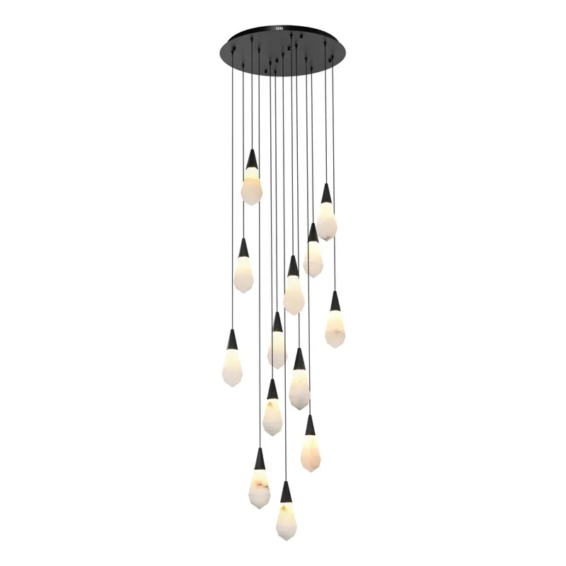 1013D24BK-22ST — Elegant Lighting LED Pendant Lights 26.0W 3500K
