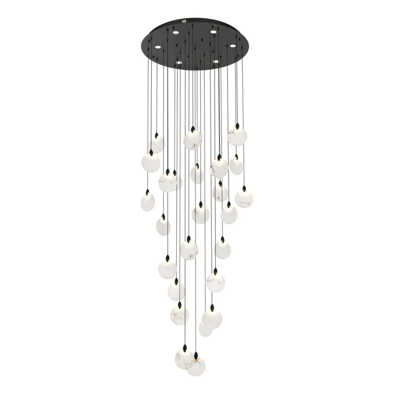 1012G36BK-11ST — Elegant Lighting LED Pendant Lights 50.0W 3500K