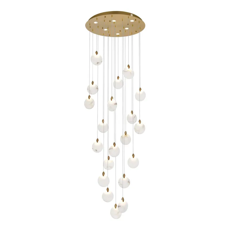 1012G32SG-11ST — Elegant Lighting LED Pendant Lights 40.0W 3500K