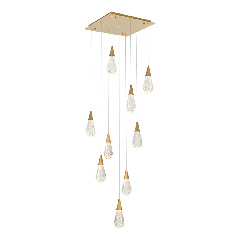 1013S20SG-02CR — Elegant Lighting LED Pendant Lights 18.0W 3500K
