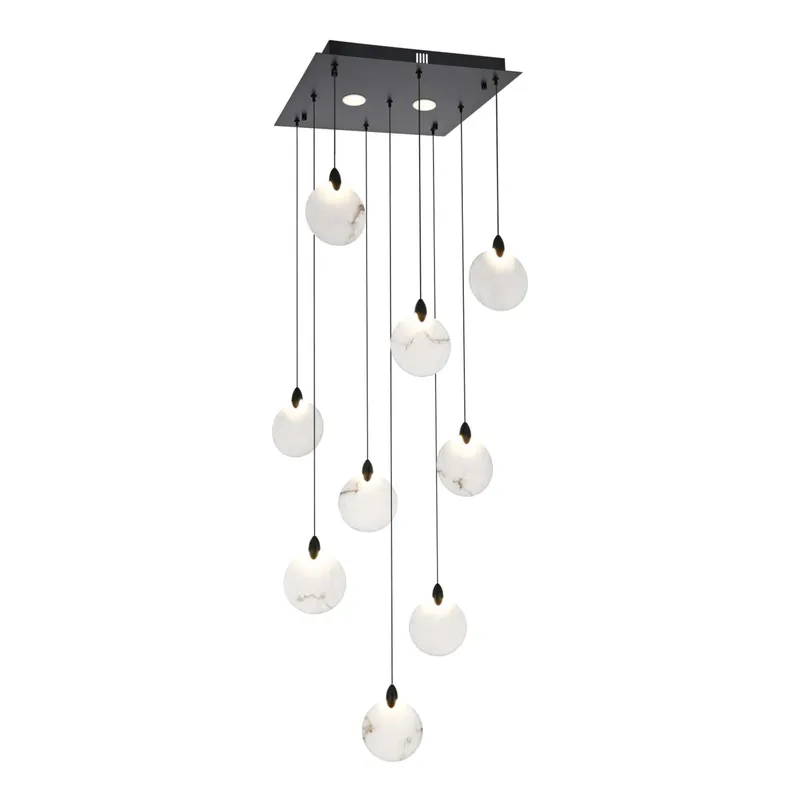 1012S20BK-11ST — Elegant Lighting LED Pendant Lights 18.0W 3500K