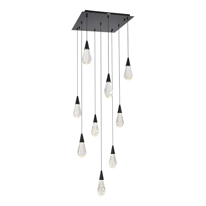 1013S20BK-02CR — Elegant Lighting LED Pendant Lights 18.0W 3500K