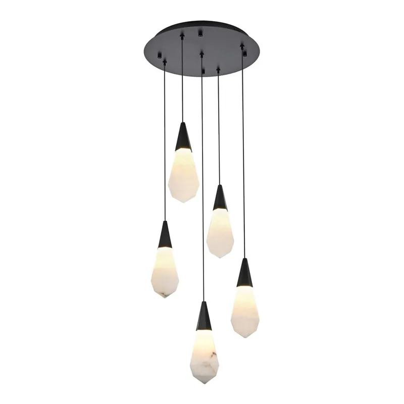 1013D16BK-22ST — Elegant Lighting LED Pendant Lights 10.0W 3500K