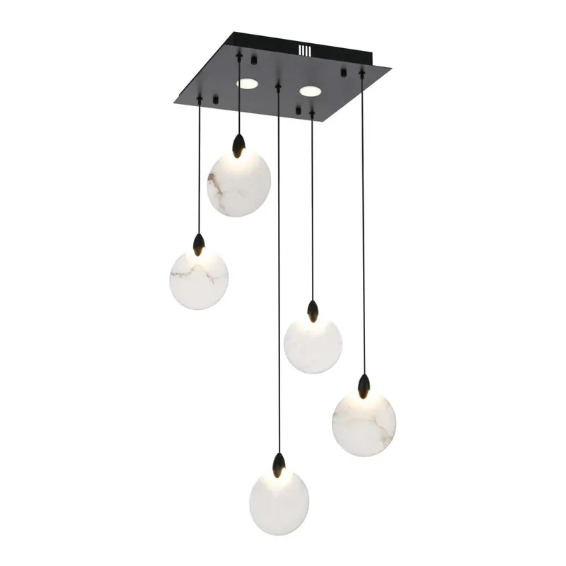1012S16BK-11ST — Elegant Lighting LED Pendant Lights 10.0W 3500K