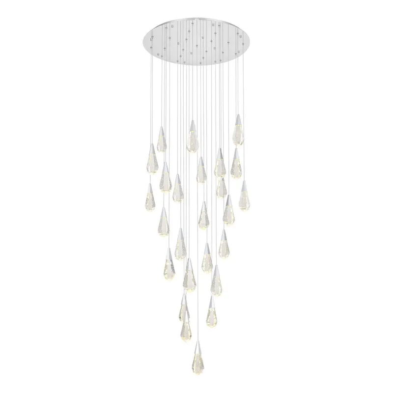 1013G36C-02CR — Elegant Lighting LED Pendant Lights 50.0W 3500K