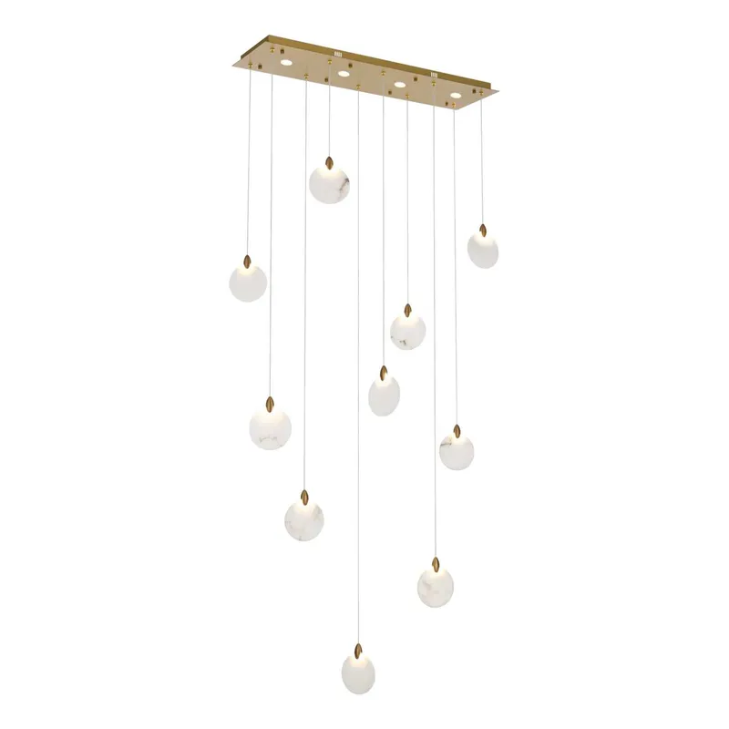 1012D42SG-11ST — Elegant Lighting LED Pendant Lights 20.0W 3500K
