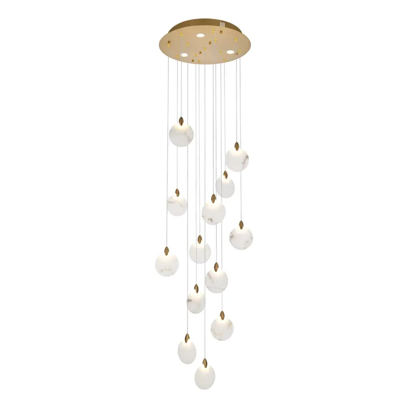 1012D24SG-11ST — Elegant Lighting LED Pendant Lights 26.0W 3500K