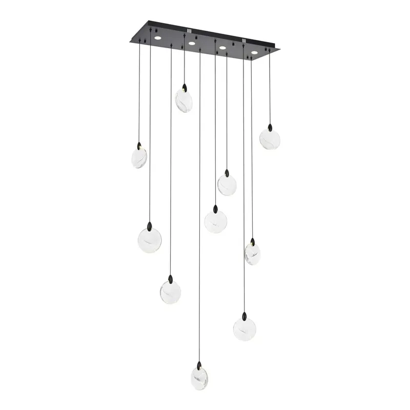 1012D42BK-01CR — Elegant Lighting LED Pendant Lights 20.0W 3500K