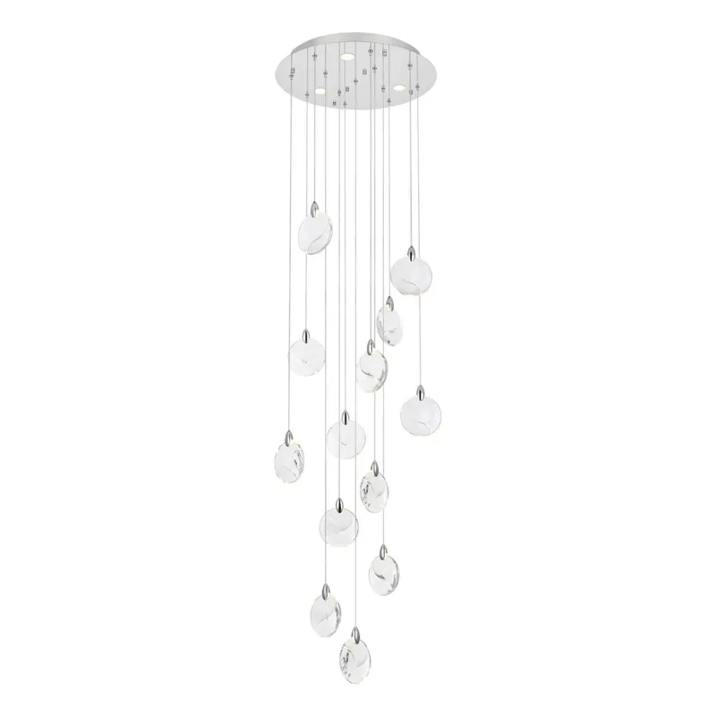 1012D24C-01CR — Elegant Lighting LED Pendant Lights 26.0W 3500K