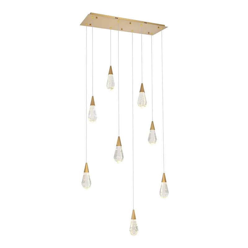 1013D36SG-02CR — Elegant Lighting LED Pendant Lights 16.0W 3500K