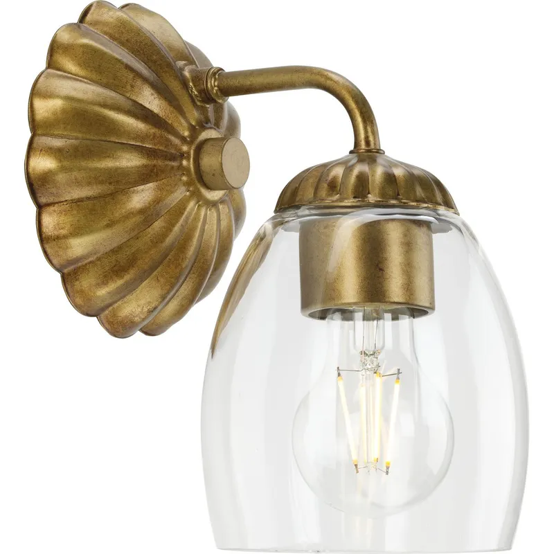 Quillan Collection One-Light Bath & Vanity Light — Progress Lighting LED Wall Lights  