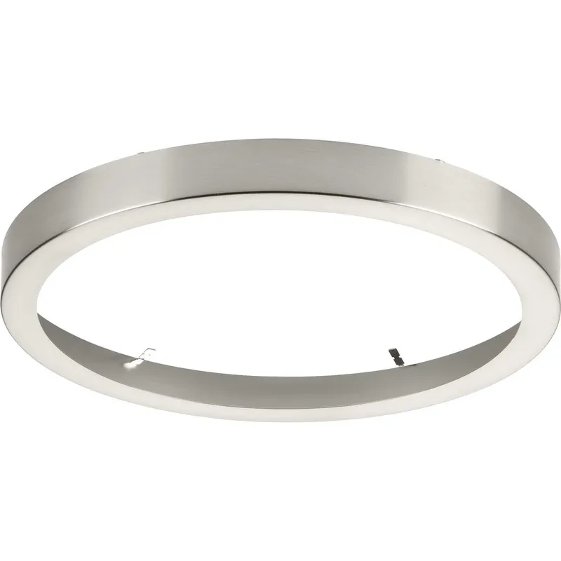 Everlume Collection 11-inch Edgelit Round Trim Ring — Progress Lighting LED Post Top Lights  