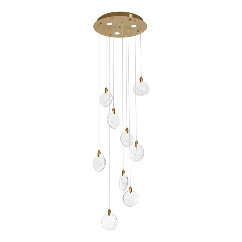 1012D20SG-01CR — Elegant Lighting LED Pendant Lights 18.0W 3500K