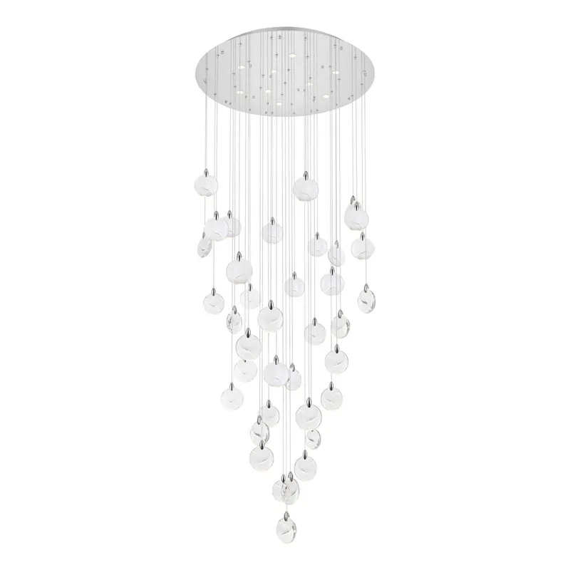 1012G48C-01CR — Elegant Lighting LED Pendant Lights 74.0W 3500K