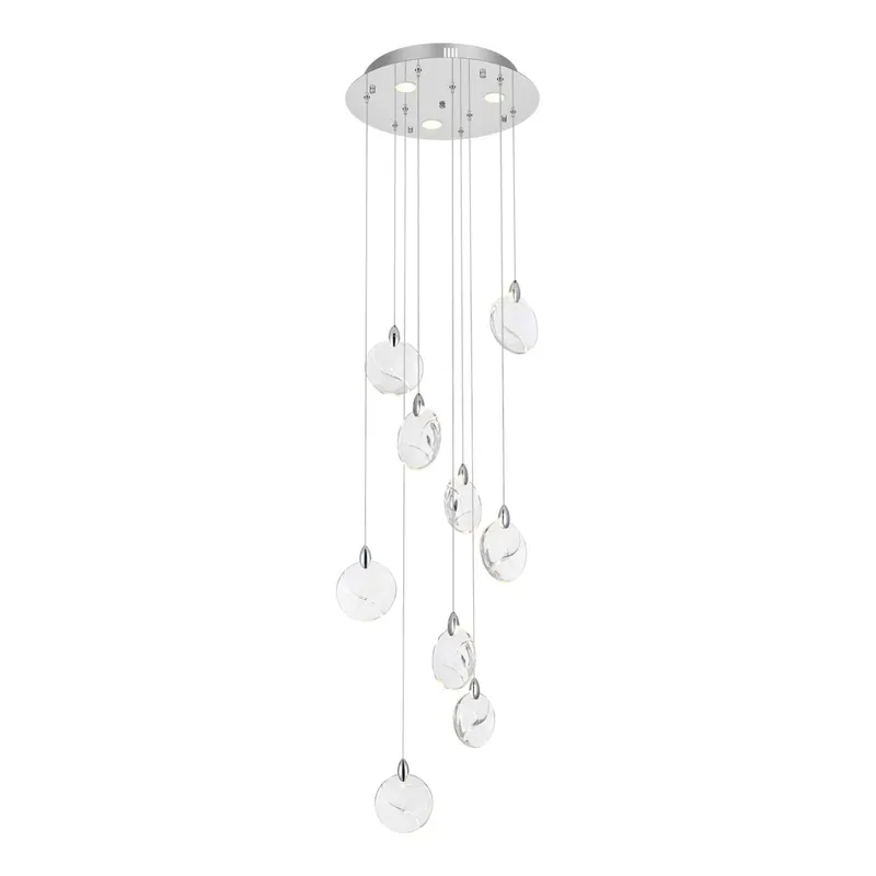 1012D20C-01CR — Elegant Lighting LED Pendant Lights 18.0W 3500K
